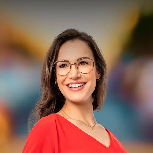 Óculos modelo oval na ótica em Nova Andradina MS